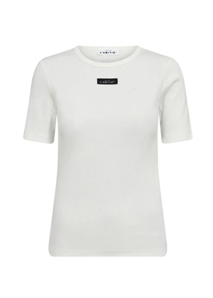 Vintage rib tee Hvid HAUTE L'AMITIÈ